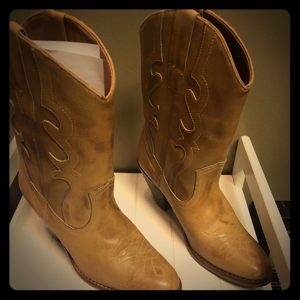 Endicott Johnson  Leather Women’s Cowboy Boot